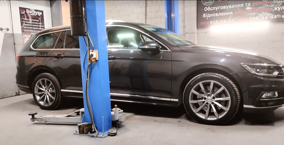 Фото після ремонту стійок DCC